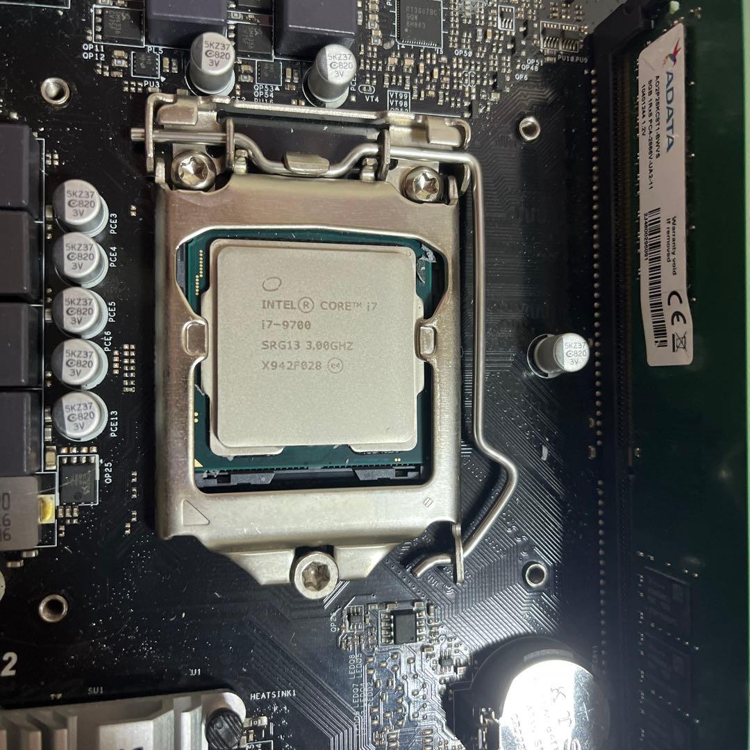 ASRockマザーボード CPU メモリーカード ファン