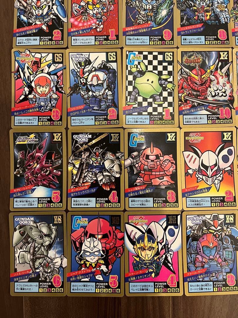 超希少1993年ガンダムSDSUPERBATTLE パート1ノーマルフルコンプ