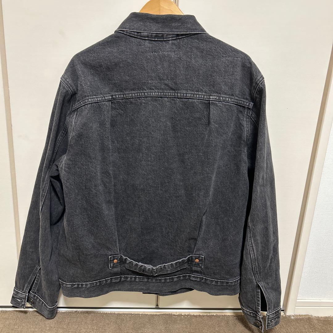 LEVI'S PREMIUM ダークグレー デニムジャケット M（最終値下げ）