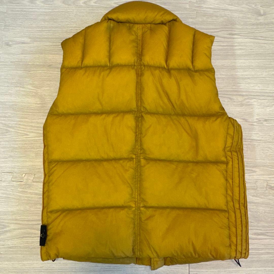 STONE  ダウンベスト イエロー サイズL