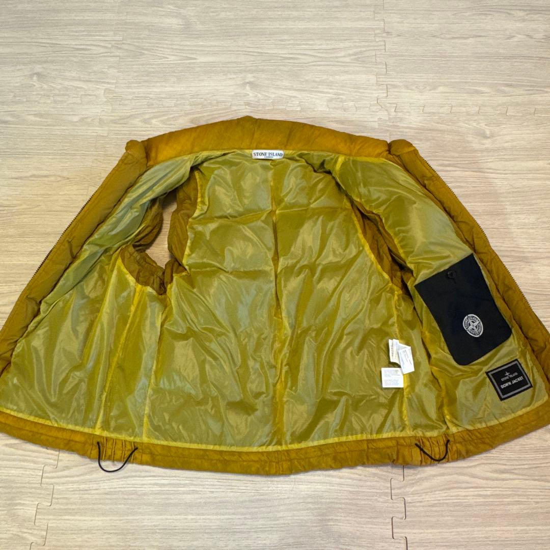 STONE  ダウンベスト イエロー サイズL