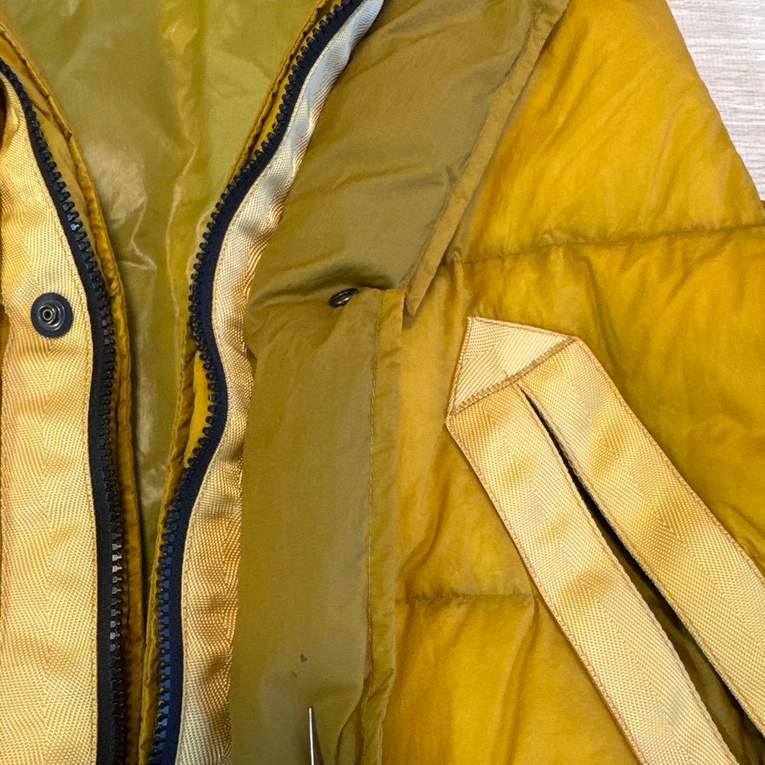 STONE  ダウンベスト イエロー サイズL