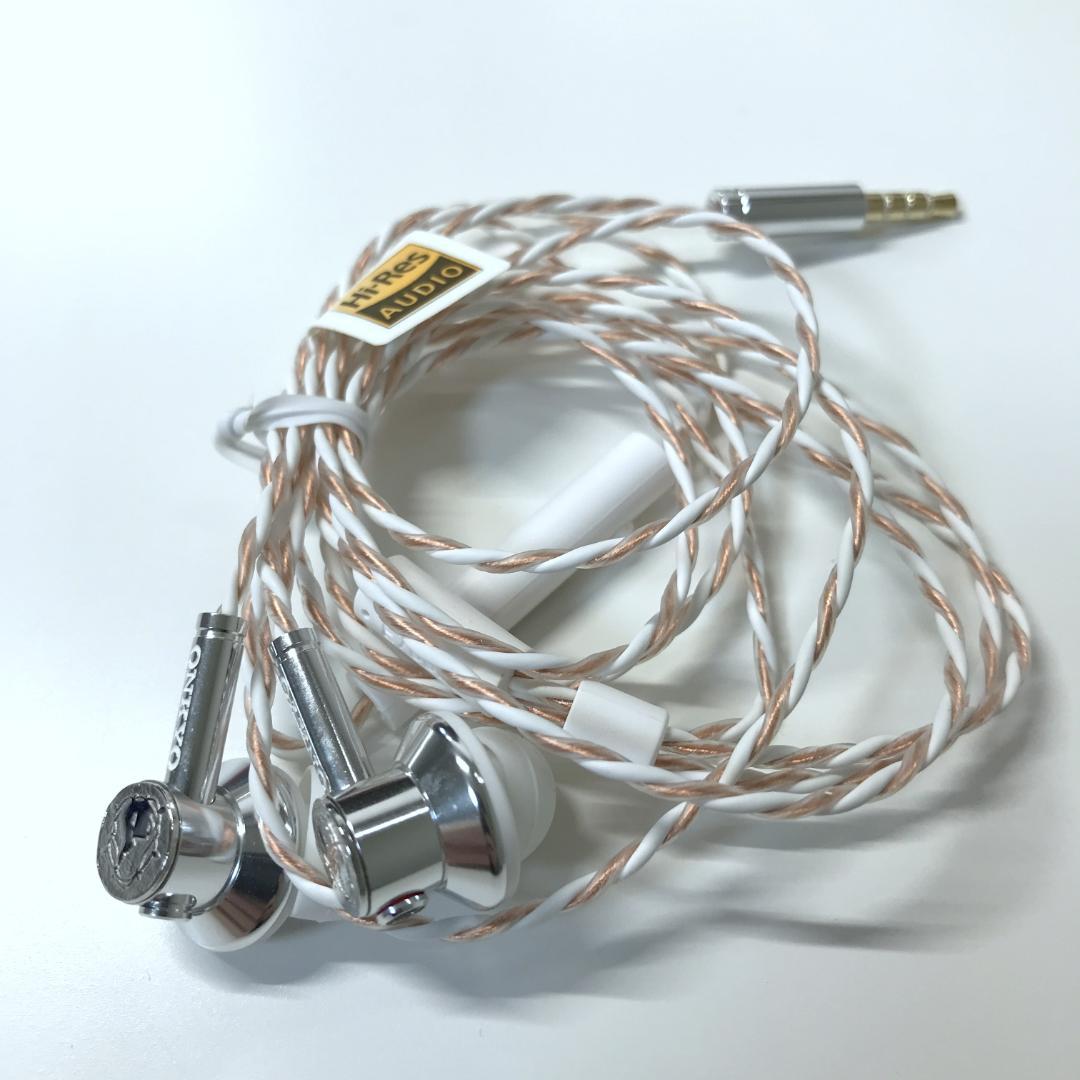 【美品】ONKYO カナル型イヤホン E700MW ハイレゾ対応 セミオープン