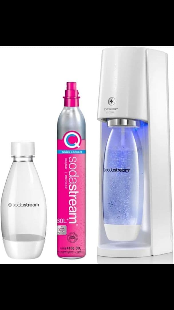 sodastream e-terra スターターキット(新品、未開封)
