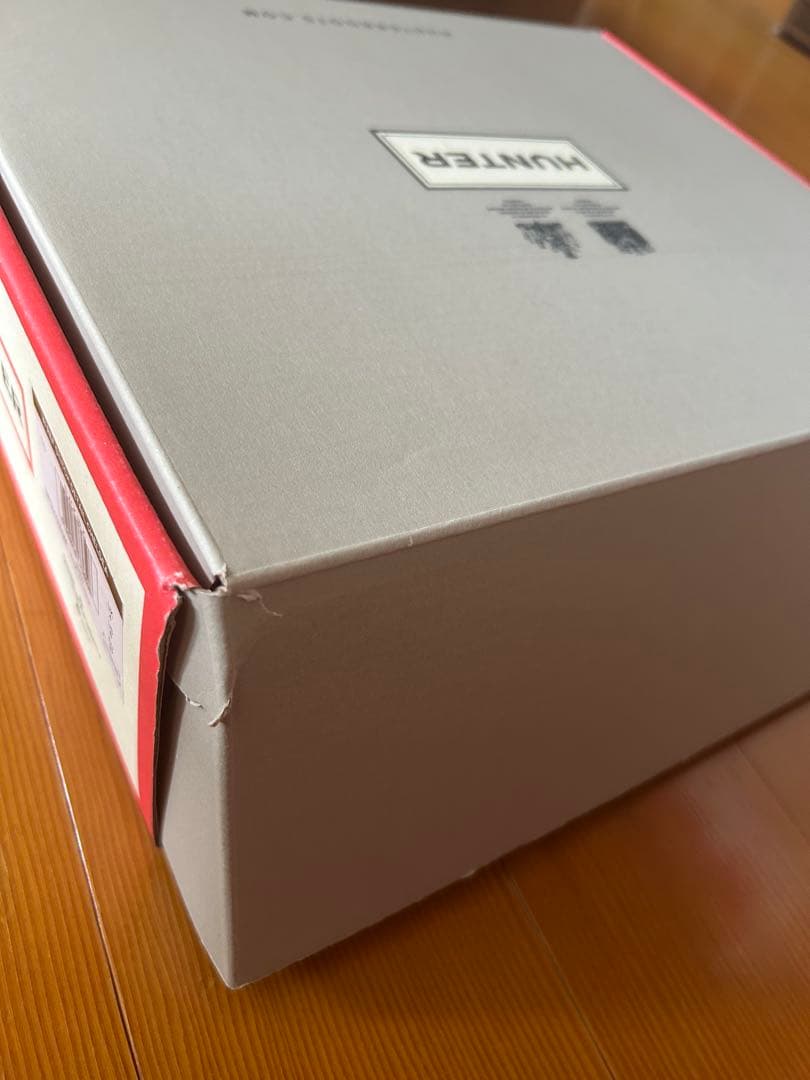 【新品未使用】HUNTER ハンター レインショートブーツ チェルシーブーツ