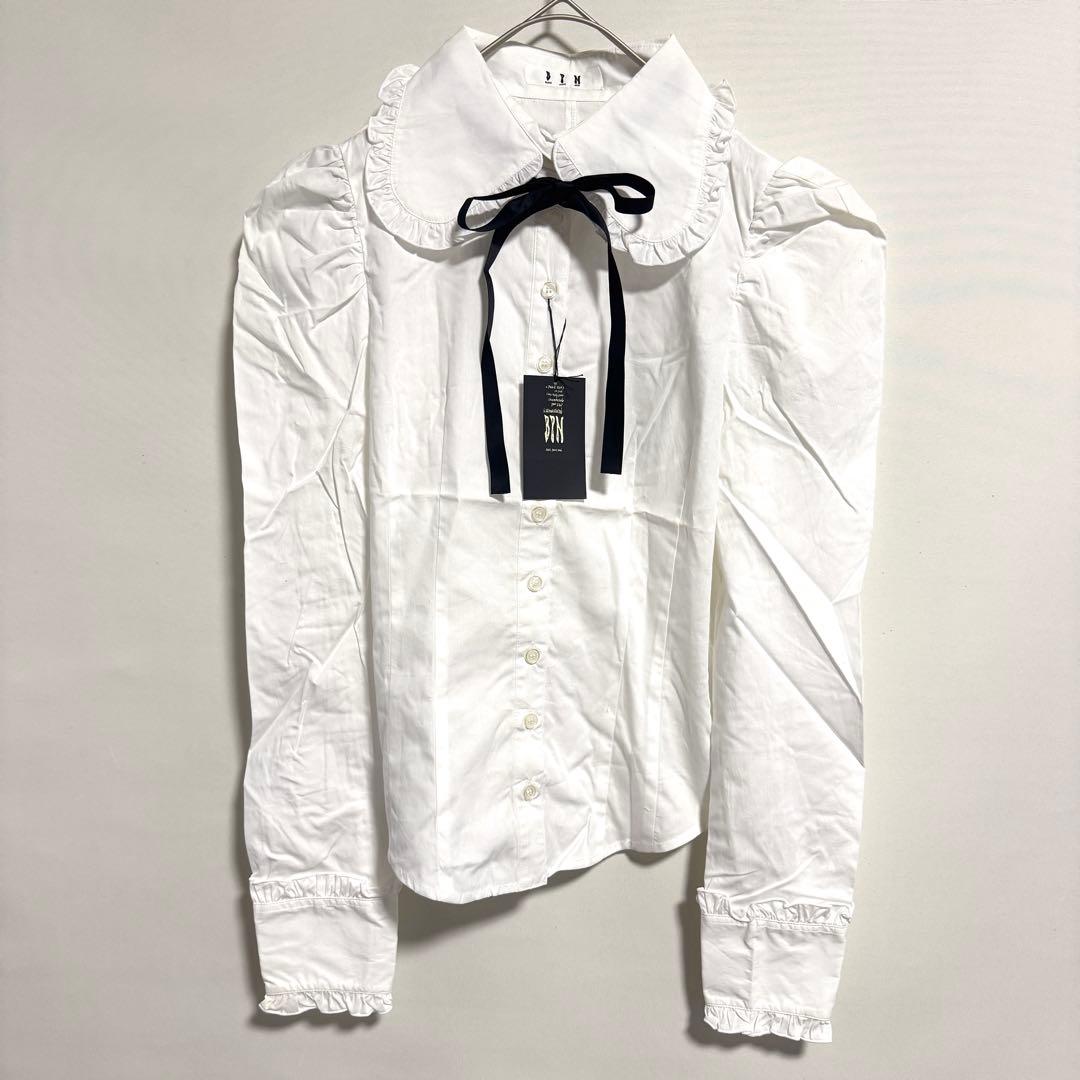 BPN ブラックピースナウ パフスリーブ ブラウス シャツ