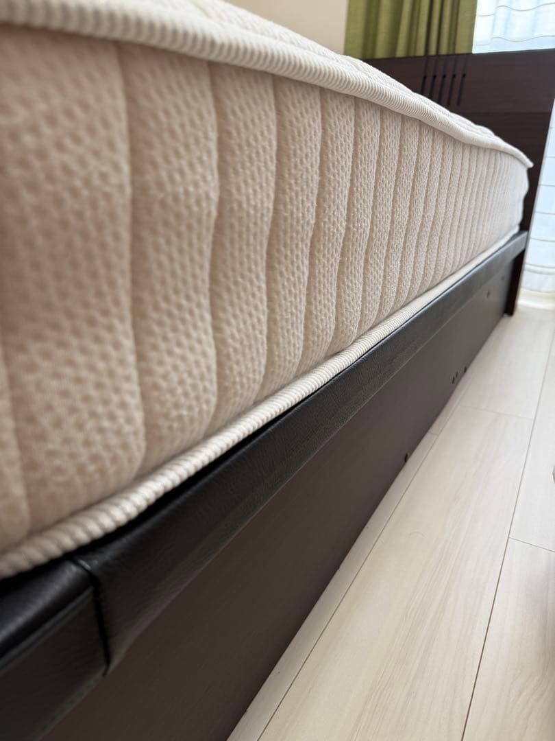 跳ね上げ式ドリームベッド　ダブルベッド(希望があればニトリマットレスも)