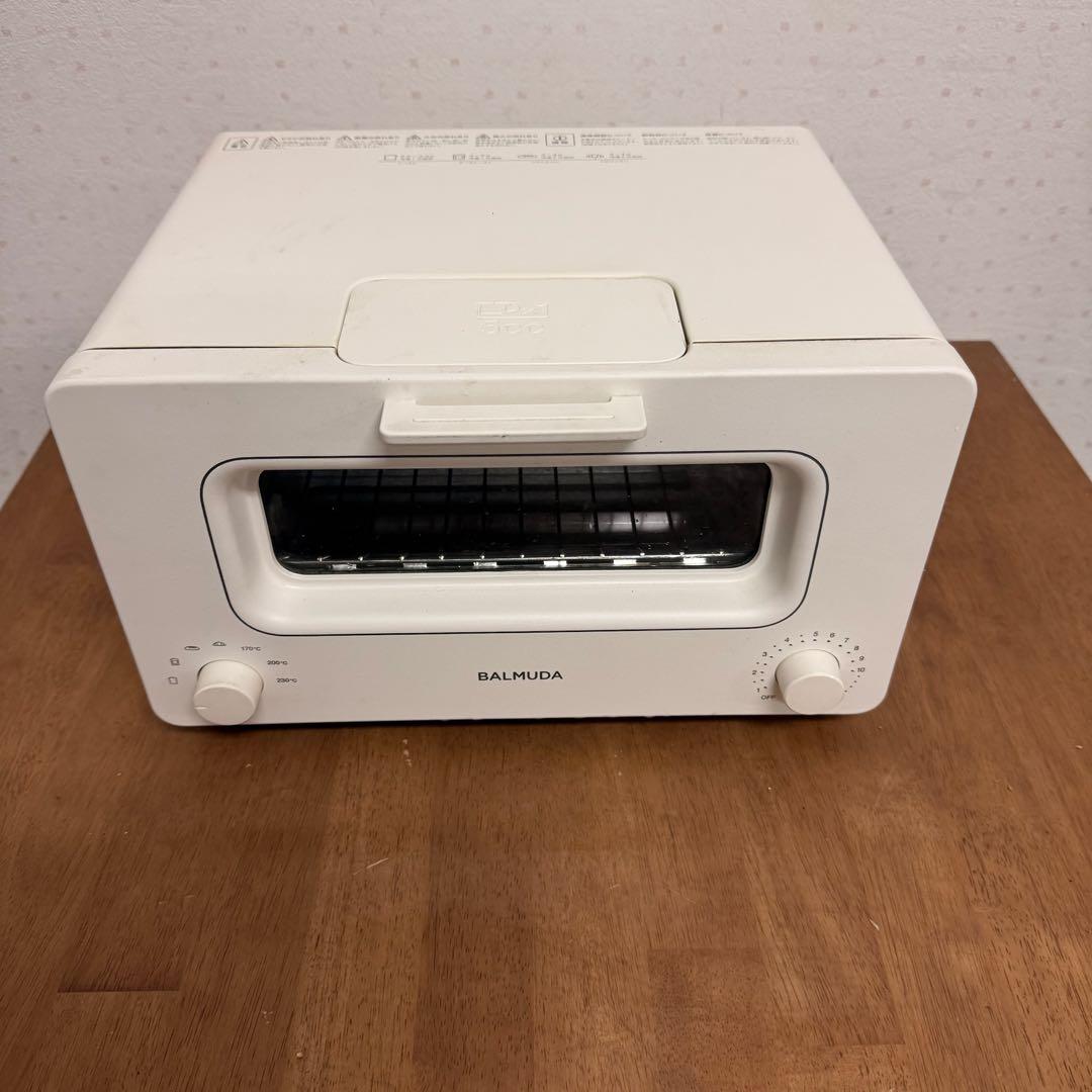 ●良品 BALMUDA バルミューダ スチームオーブントースター K01E-WS