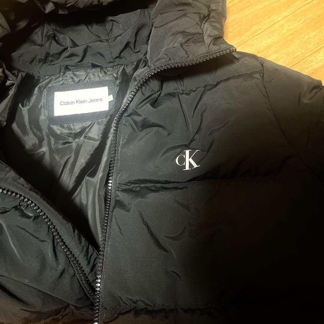 【美品】 Klehn jeansカルバンクライン★ダウン★Lサイズ