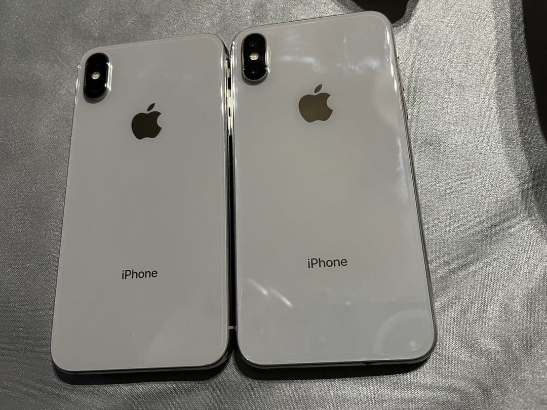 iPhoneX 2台セット　64GB SIMフリー　シルバー