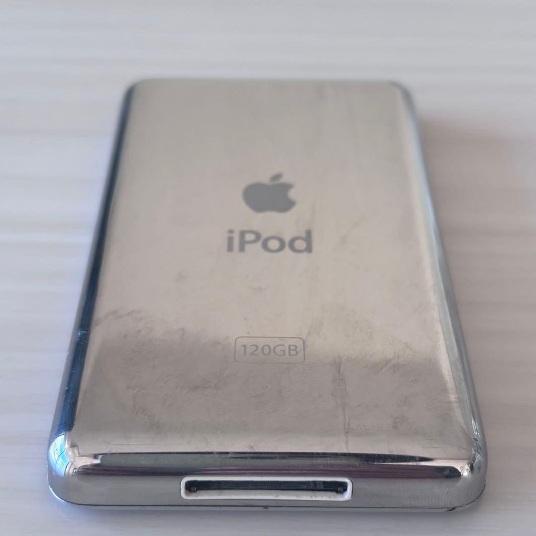 【ジャンク品】Apple iPod classic 120GB シルバー