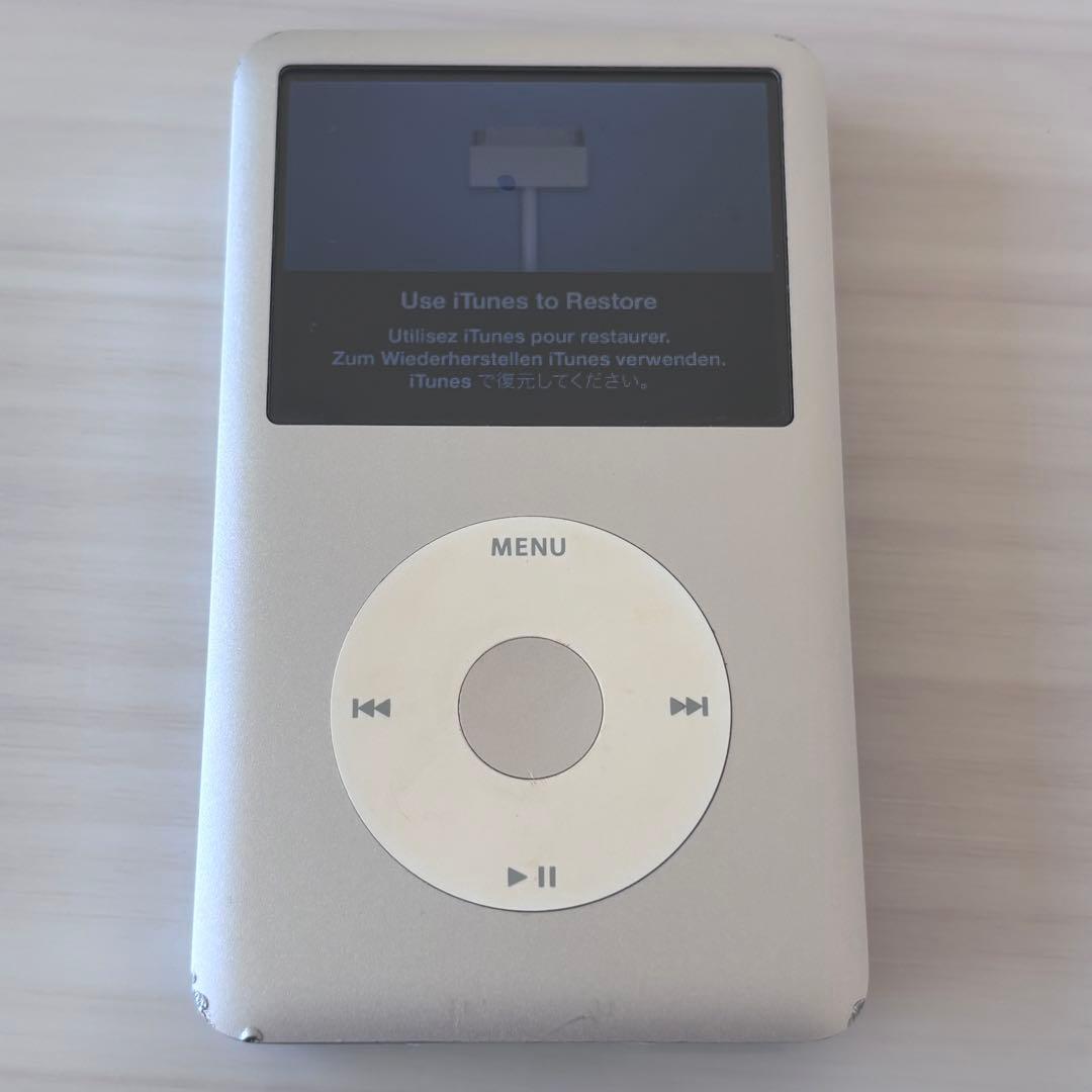 【ジャンク品】Apple iPod classic 120GB シルバー