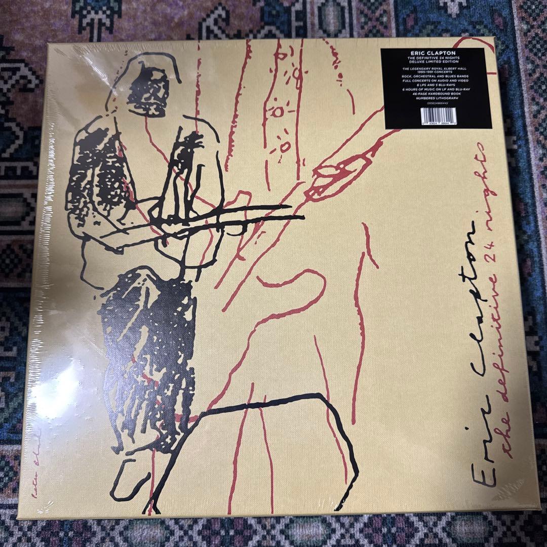 値下げ！未開封！エリック・クラプトン24 Nights 8LP+3BD ボックス