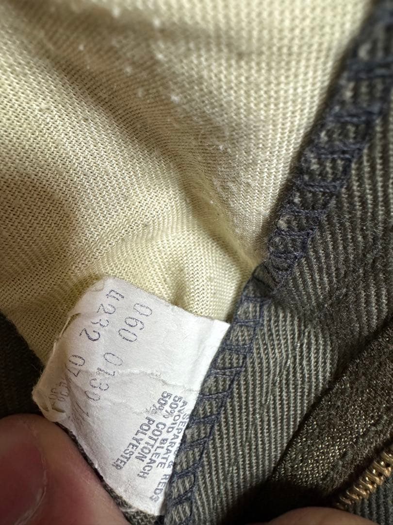 緑黄色界隈 Lee FRISKO JEENS ワークパンツ オリーブ