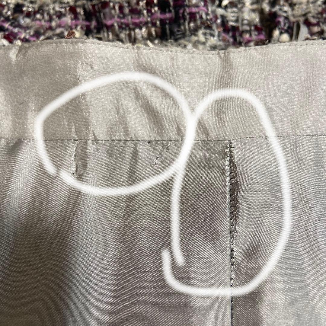 さき CHANEL シャネル スカート ※裏地に訳あり