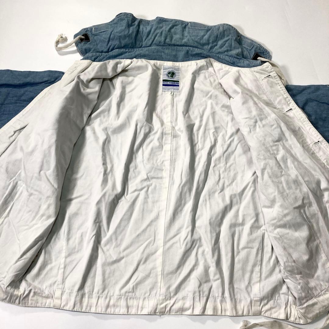 Nigel Cabourn ナイジェルケーボン ジップパーカー 2 デニム