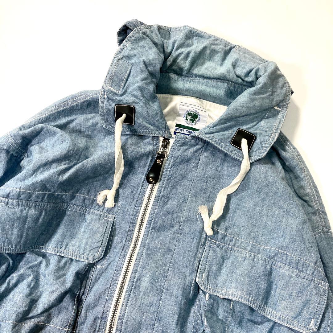 Nigel Cabourn ナイジェルケーボン ジップパーカー 2 デニム