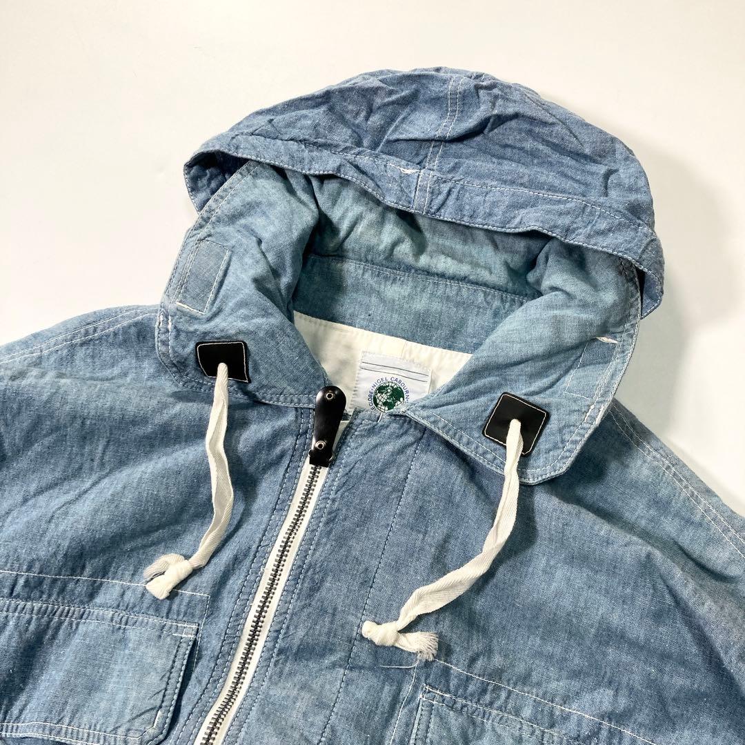 Nigel Cabourn ナイジェルケーボン ジップパーカー 2 デニム