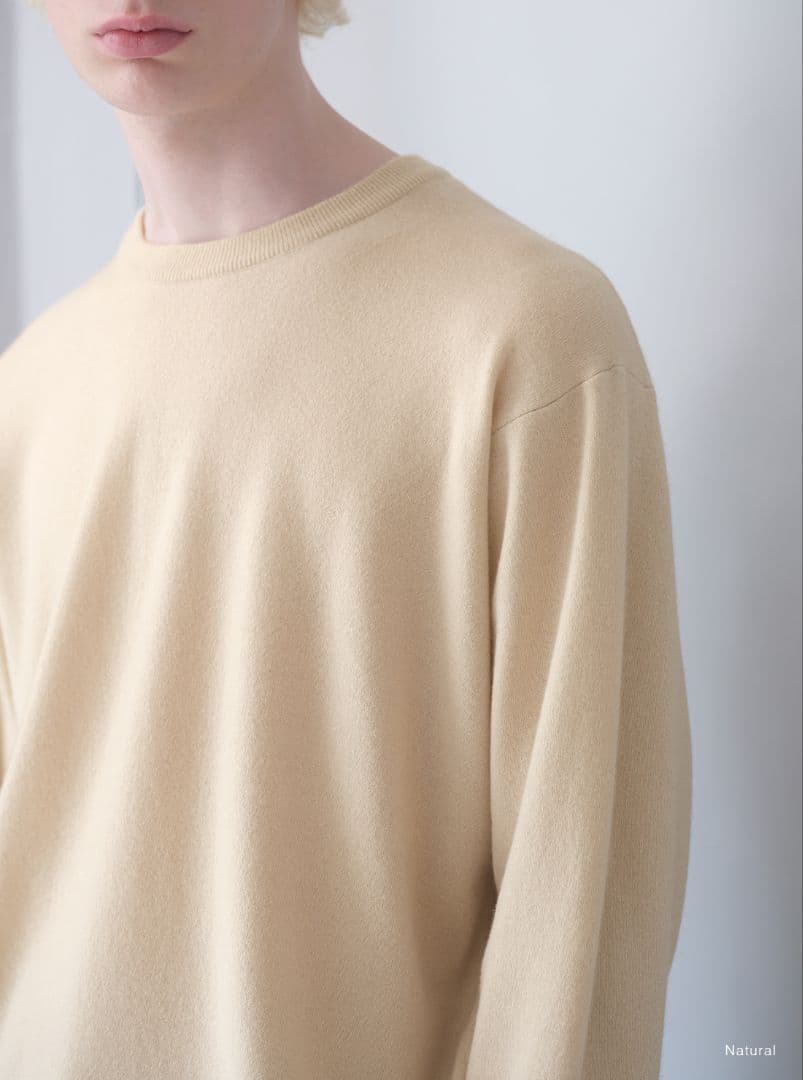 新品 Batoner SUNSHINE CASHMERE CREW NECK 3