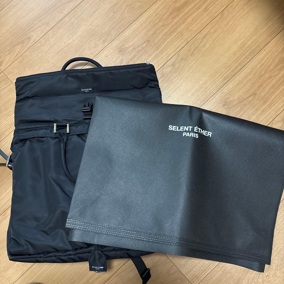 SELENT ETHER PARISブラックビジネスバッグ
