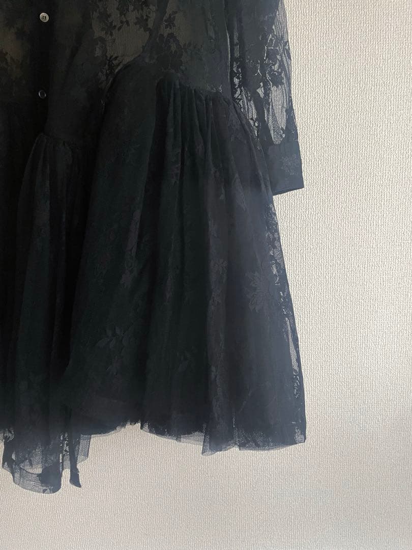 値下げ 美品 COMME des GARCONS コムコム シャツワンピース