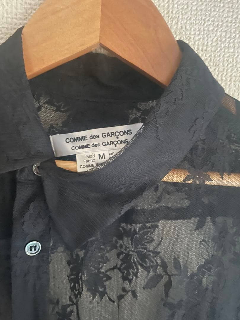 値下げ 美品 COMME des GARCONS コムコム シャツワンピース