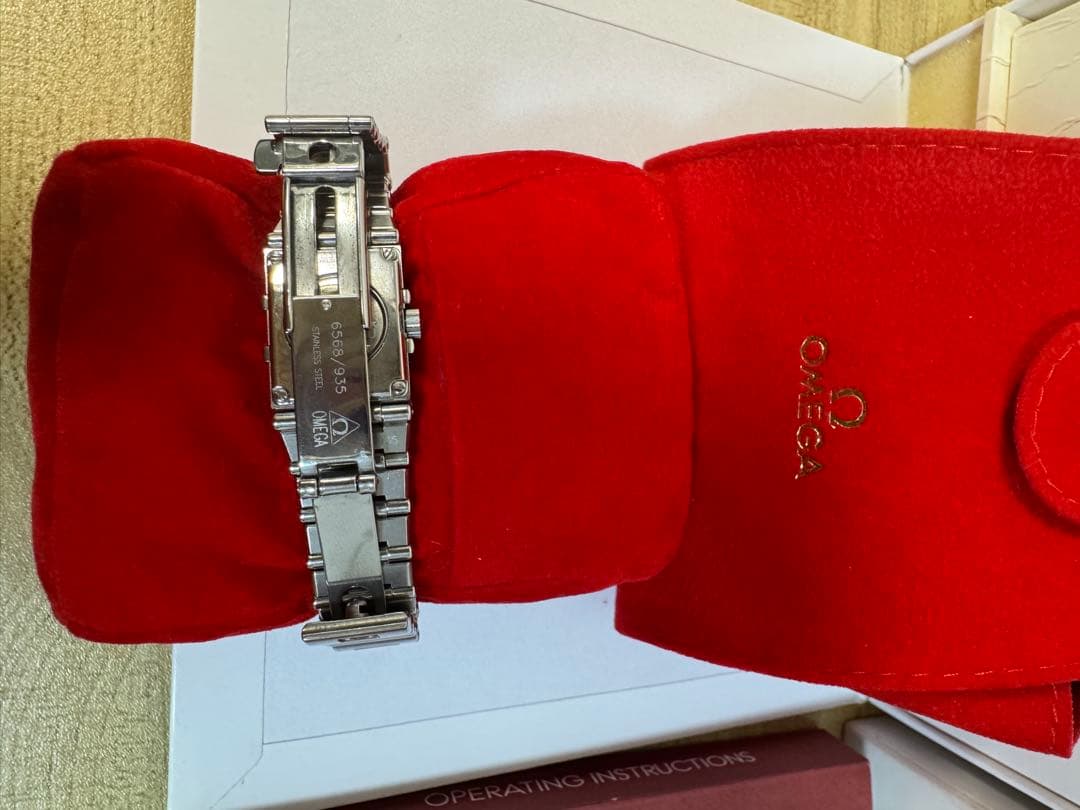 し*も様 OMEGA コンステレーションカレ　ダイヤベル　クォーツ ダイヤモンド