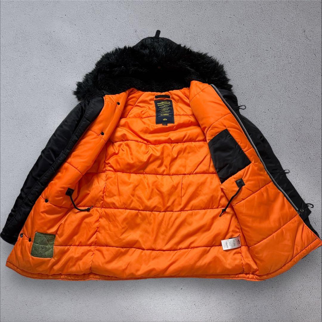 未使用級 ALPHA INDUSTRIES アルファインダストリーズ N3B 黒