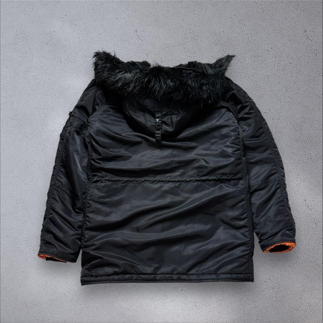 未使用級 ALPHA INDUSTRIES アルファインダストリーズ N3B 黒