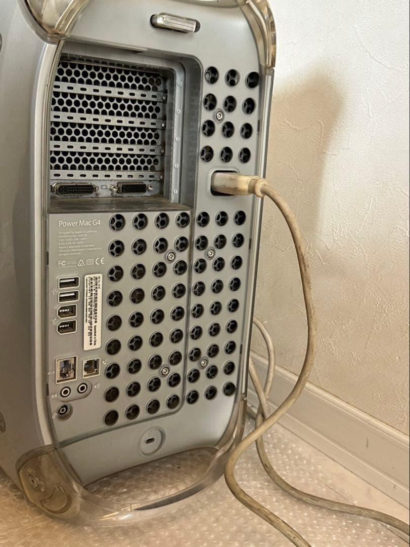 PowerMac G4 MDD (M8570) シングルコア メモリ768MB