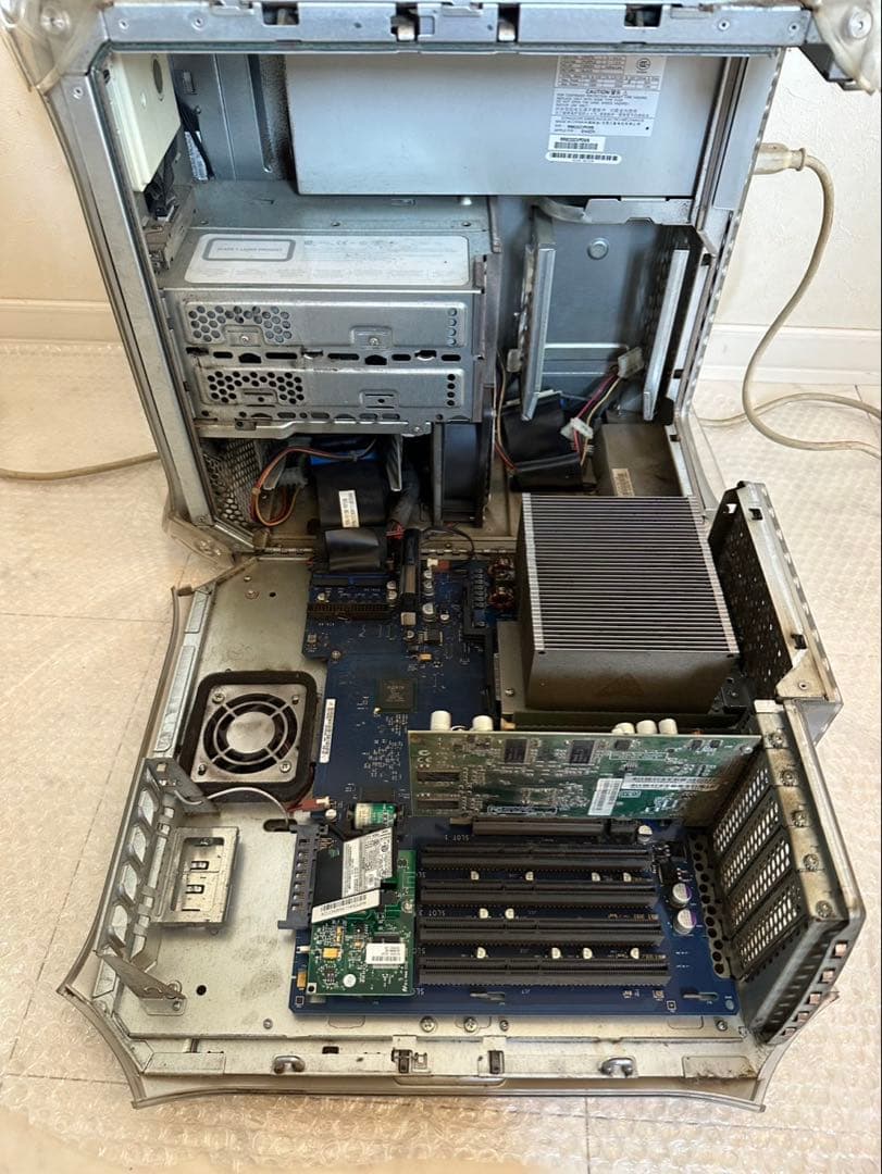 PowerMac G4 MDD (M8570) シングルコア メモリ768MB