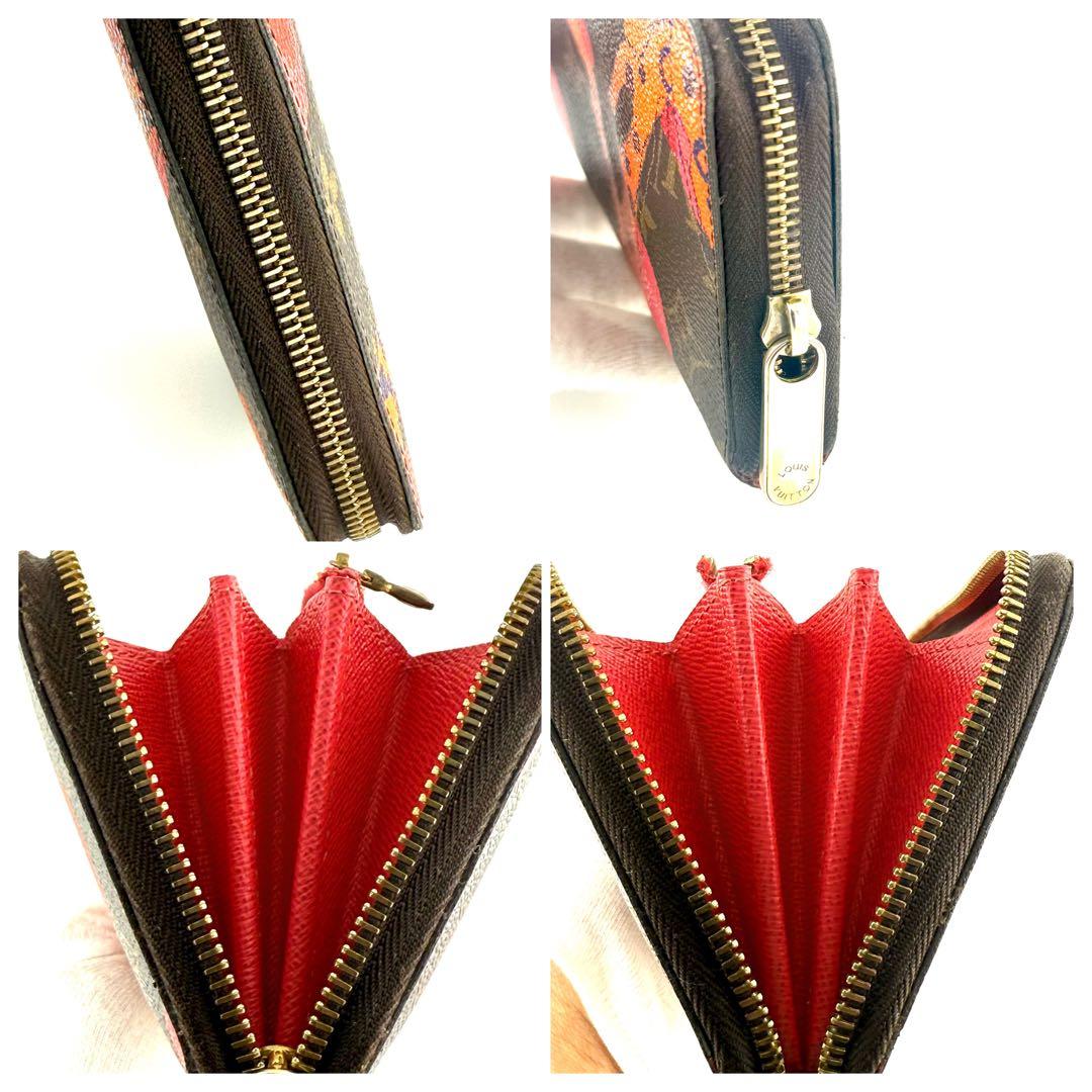 【美品】ルイヴィトン モノグラム ラマージュ ジッピー 長財布 袋付き