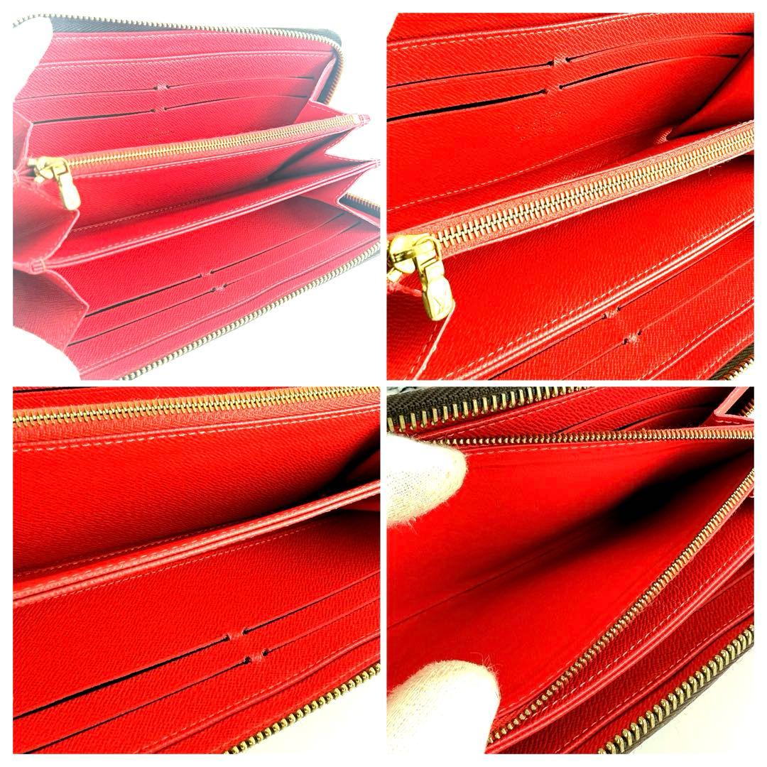 【美品】ルイヴィトン モノグラム ラマージュ ジッピー 長財布 袋付き