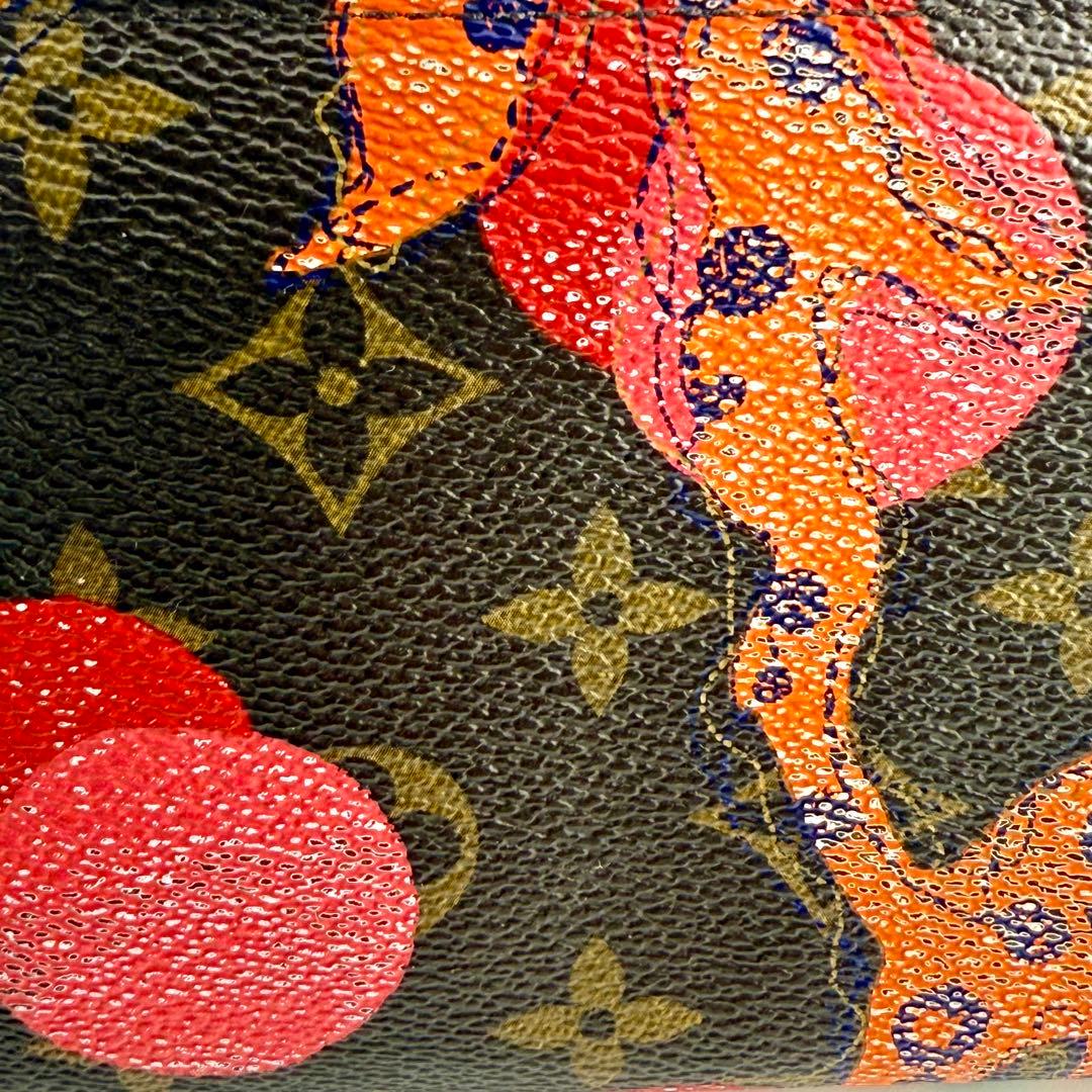 【美品】ルイヴィトン モノグラム ラマージュ ジッピー 長財布 袋付き