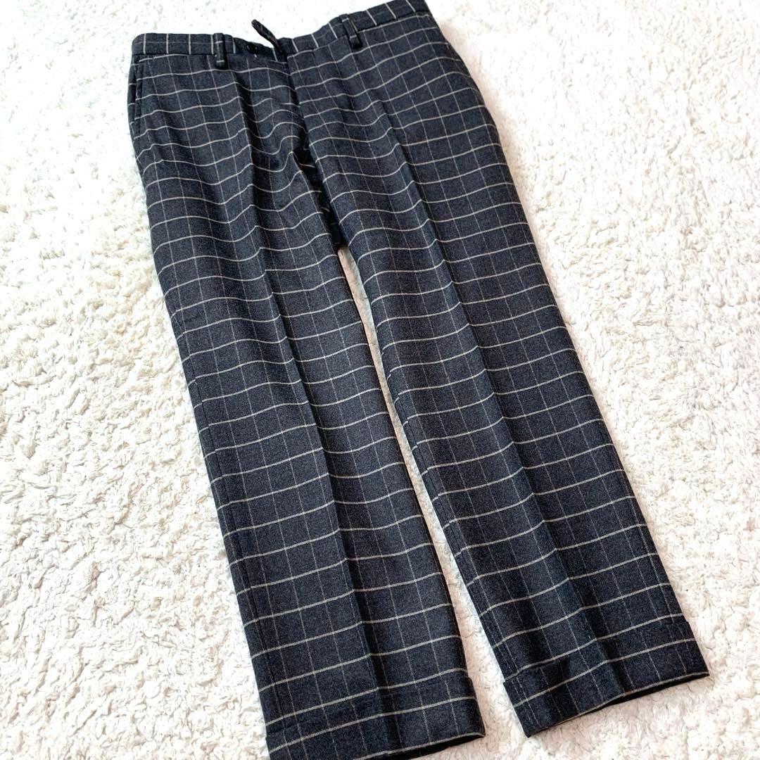 District UNITED ARROWS フランネル セットアップ スーツ