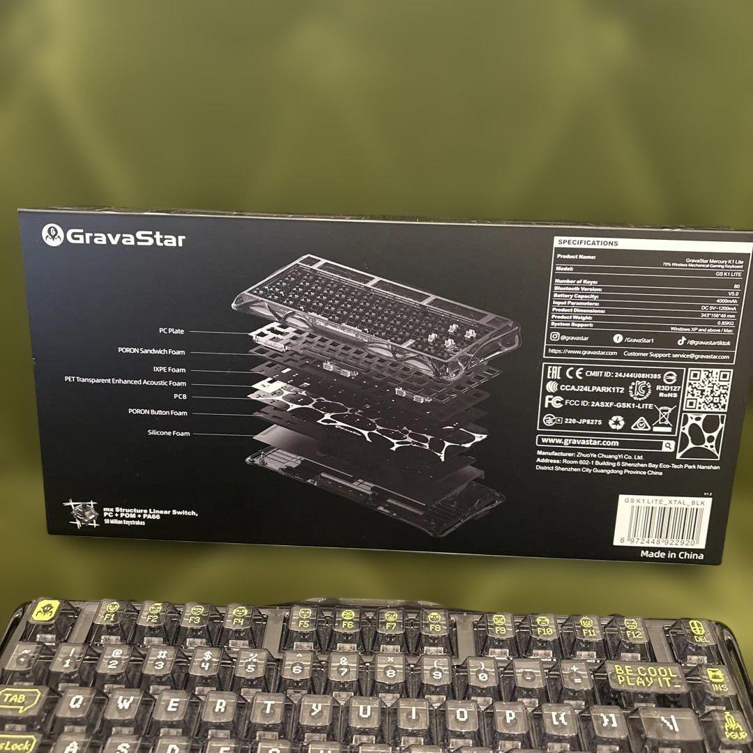 【美品】Gravastar K1 LITE