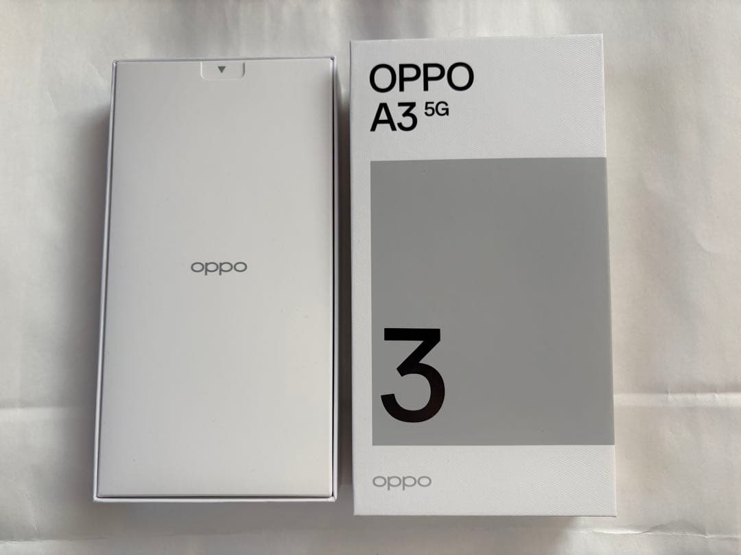 【ほぼ新品】SIMフリー OPPO A3 5G パープル｜傷なし｜動作確認のみ