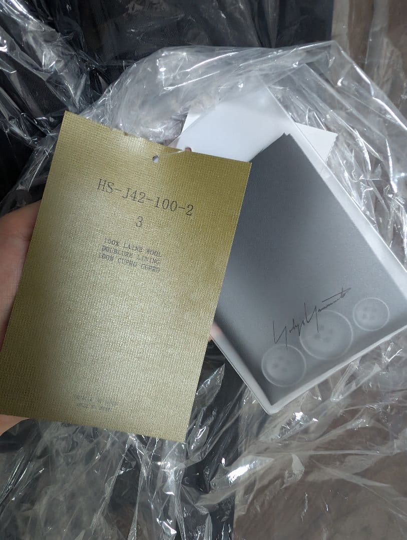 SS25 Yohji Yamamoto Jacket 未使用タグ付き