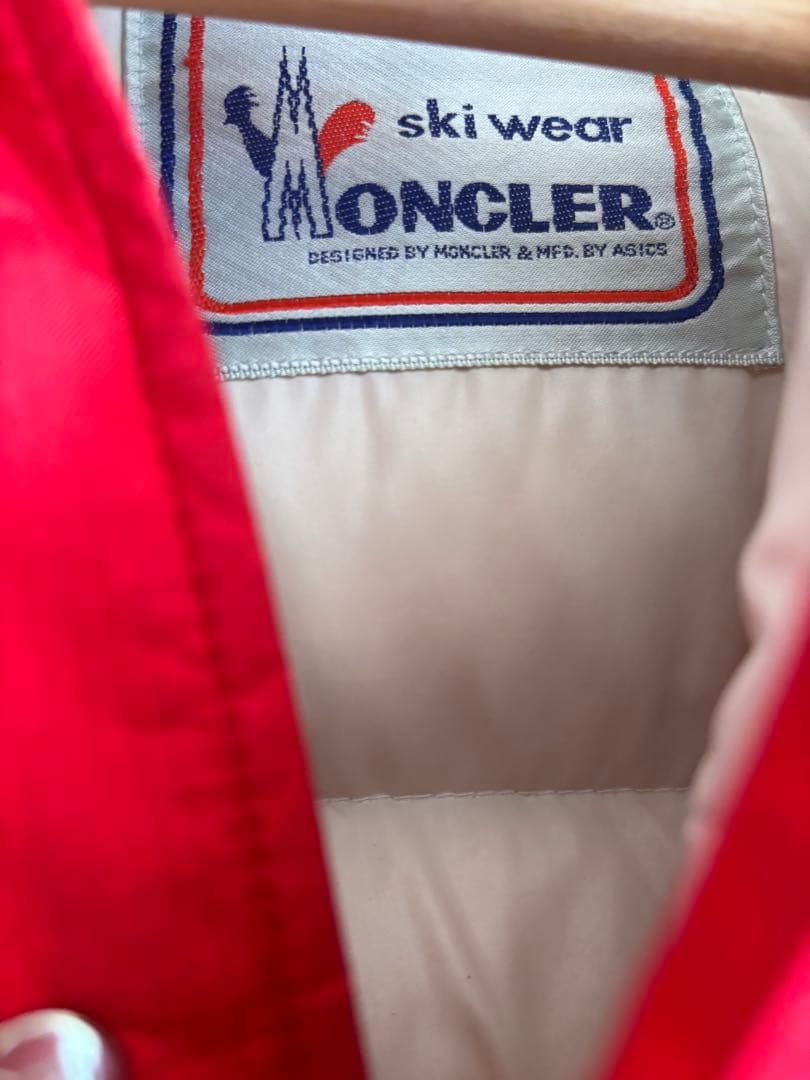 MONCLER アシックス期　ダウン　ジャケット