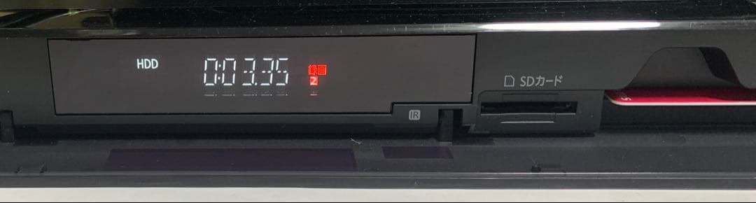 2番組同時録画 Panasonic ブルーレイレコーダー DMR-BRW510