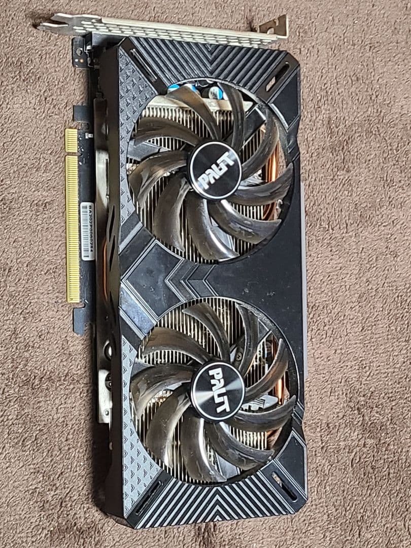 グラフィックボード・グラボ・ビデオカード Palit GeForce GTX 1660 Ti DUAL OC 6GB