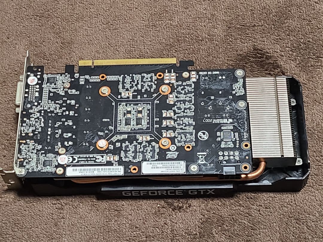 グラフィックボード・グラボ・ビデオカード Palit GeForce GTX 1660 Ti DUAL OC 6GB