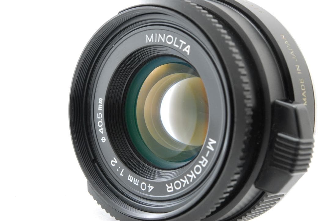 美品 後期型 Minolta M-ROKKOR 40mm f/2 #304
