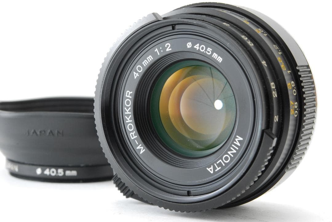美品 後期型 Minolta M-ROKKOR 40mm f/2 #304