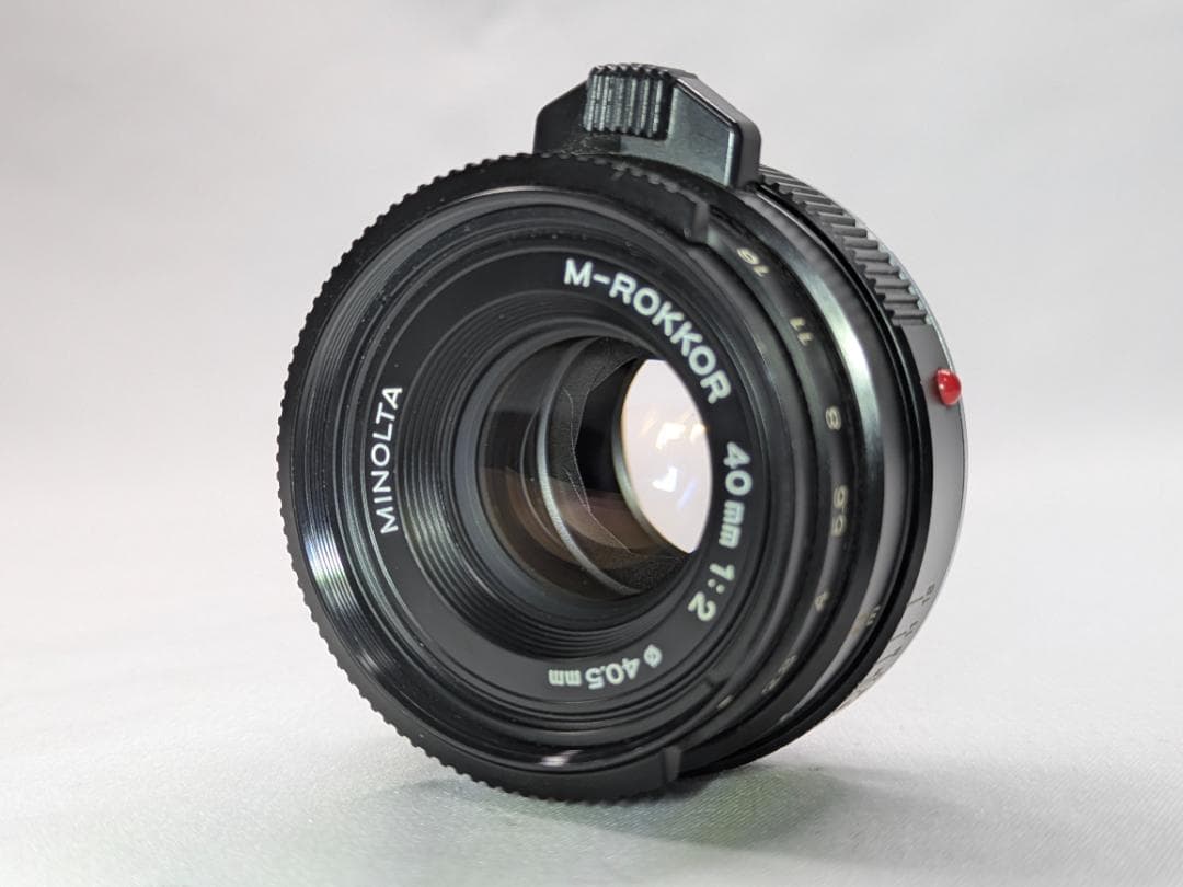 美品 後期型 Minolta M-ROKKOR 40mm f/2 #304