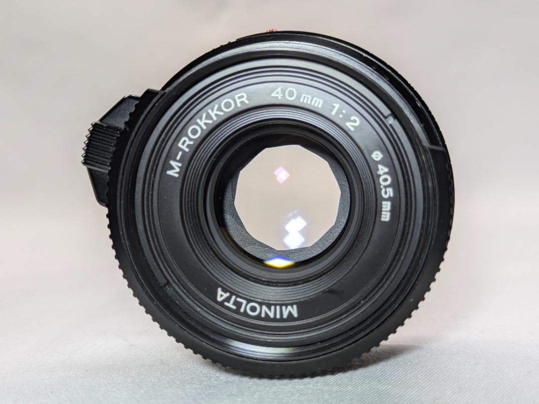 美品 後期型 Minolta M-ROKKOR 40mm f/2 #304
