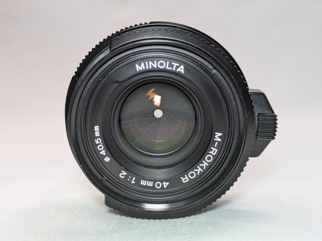 美品 後期型 Minolta M-ROKKOR 40mm f/2 #304