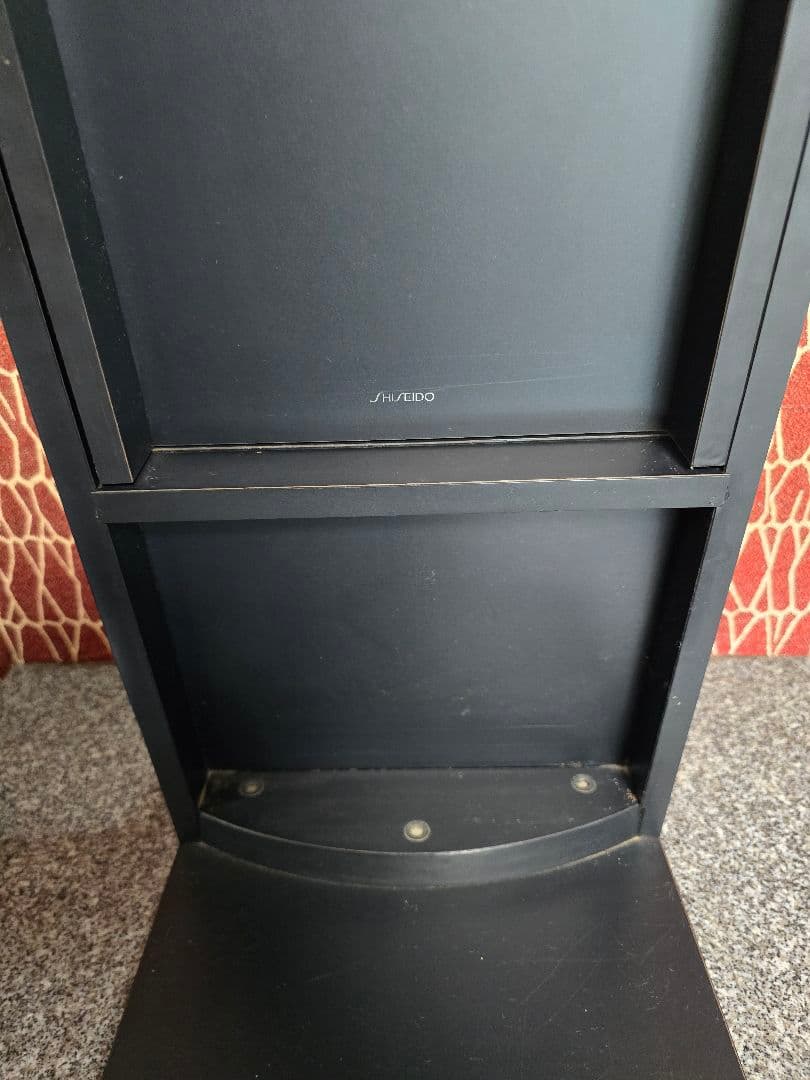 80s SHISEIDO 非売品 スタンドミラー スペースエイジ ポストモダン