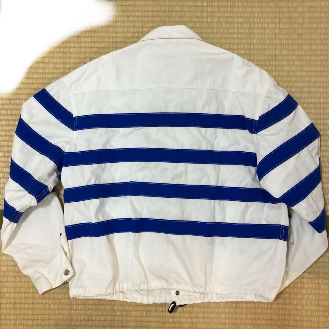 USA製　ポロバイラルフローレン　ファイヤーマンジャケット　ボーダー　希少