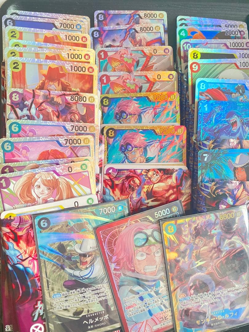 ワンピースカード まとめ売り リーパラ パラレル 開封済BOX 開封済パック